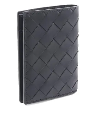 Bottega Veneta Pre-Owned イントレッチャートデザイン レザーウォレット - ブラック - サムネイル2