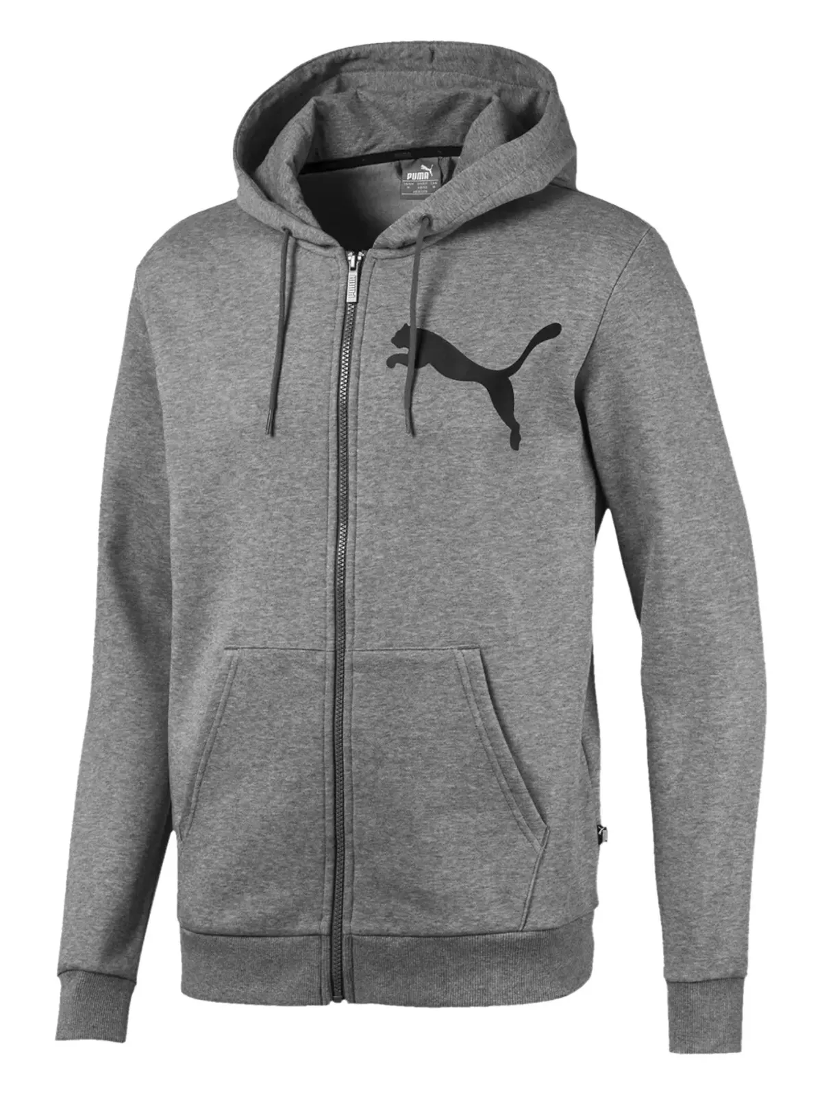 PUMA ビッグロゴ フリース ジップアップ フーディ - 画像1
