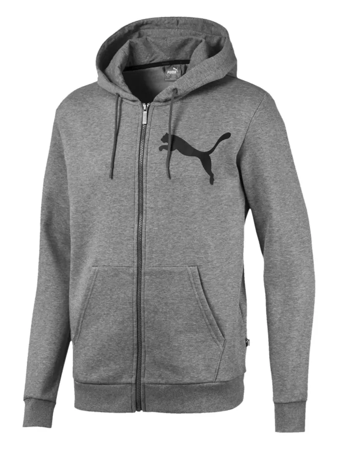 PUMA PUMA ビッグロゴ フリース ジップアップ フーディの商品画像