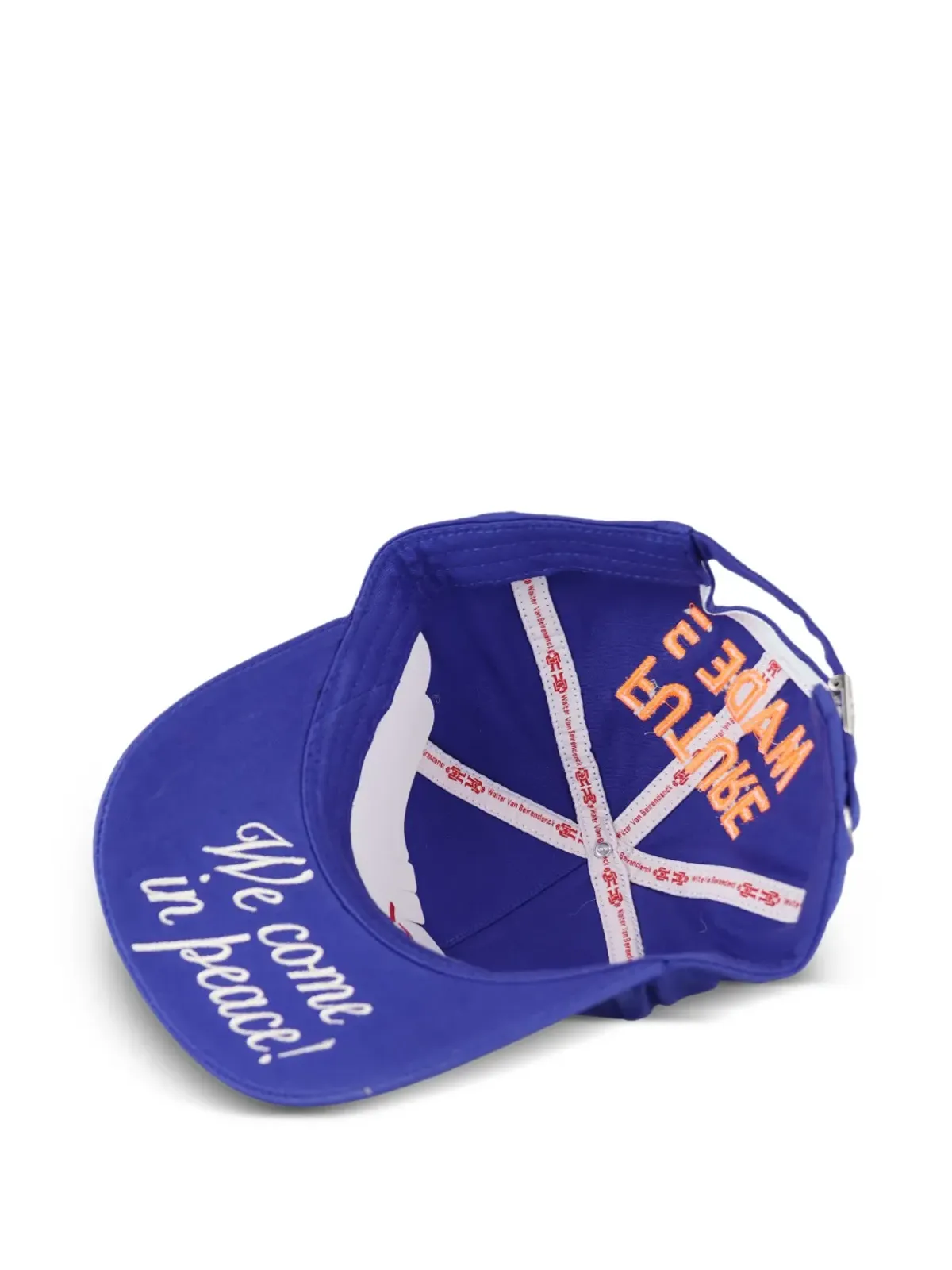 Walter Van Beirendonck We Come In Peace キャップ - 画像3