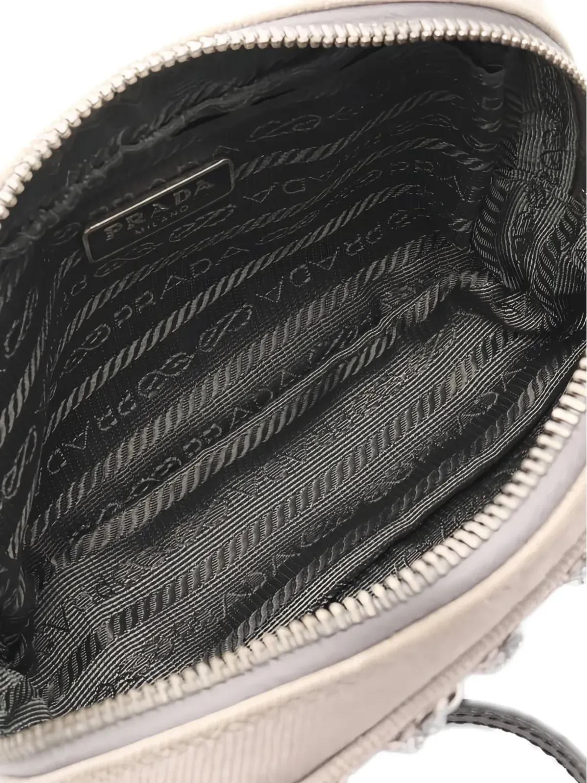 Prada Pre-Owned 2000年代サフィアーノショルダーバッグ - グレー - 画像3