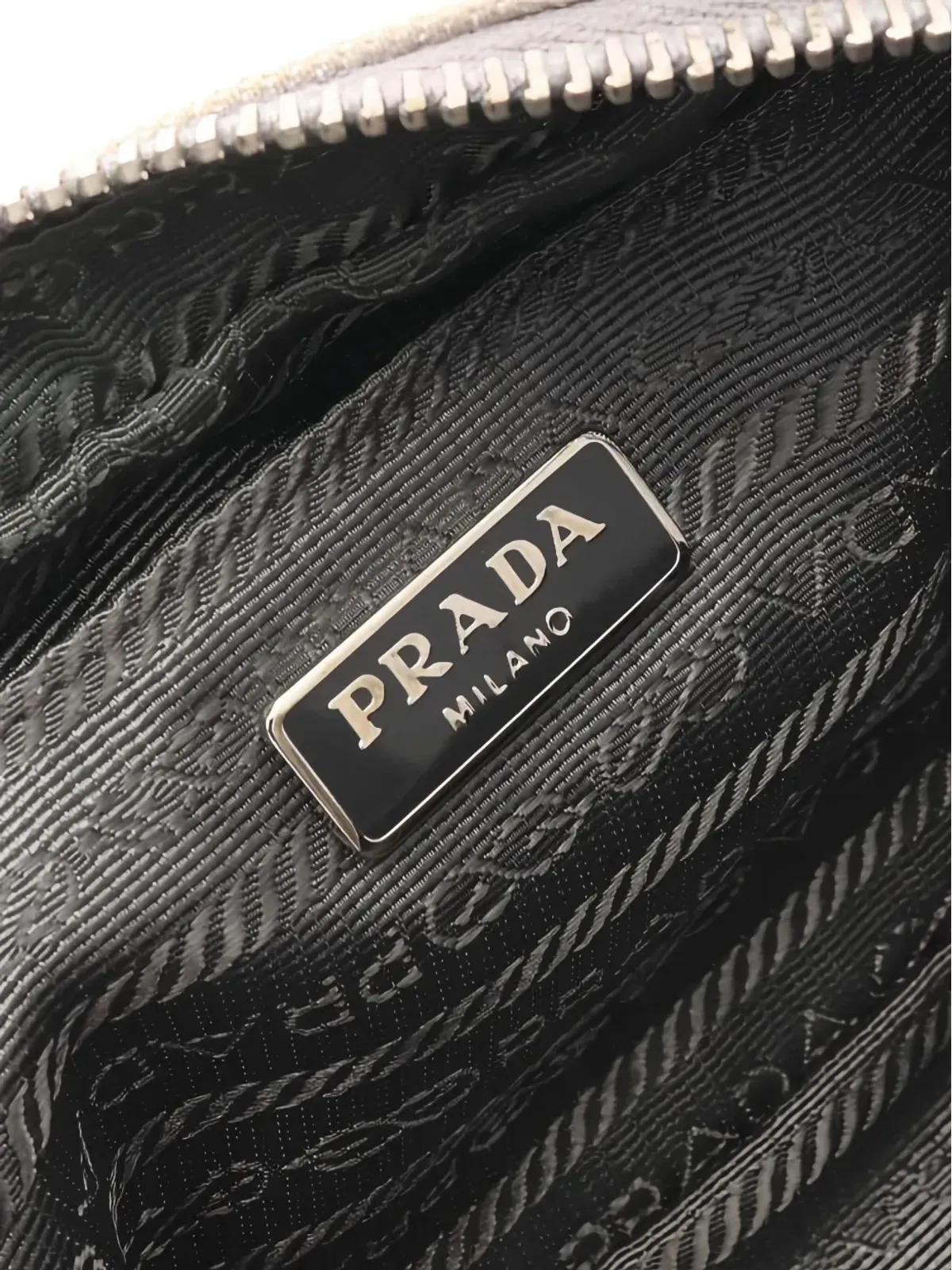 Prada Pre-Owned 2000年代サフィアーノショルダーバッグ - グレー - 画像4
