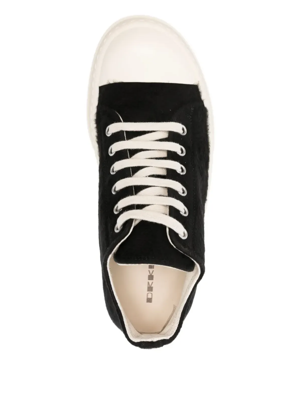 Rick Owens DRKSHDW レースアップスニーカー - 画像4