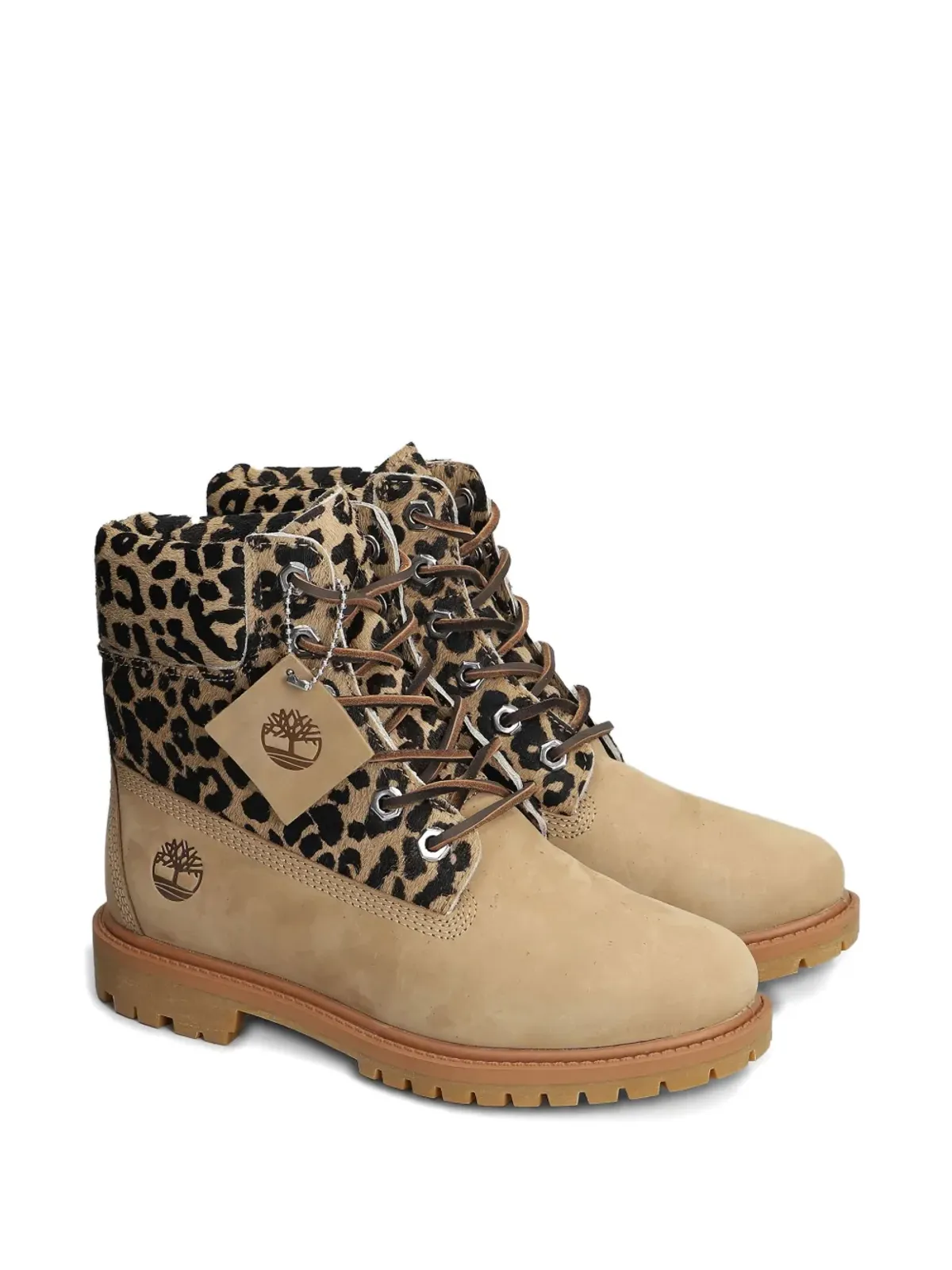 Timberland プレミアム レオパードプリント ブーツ - 画像2