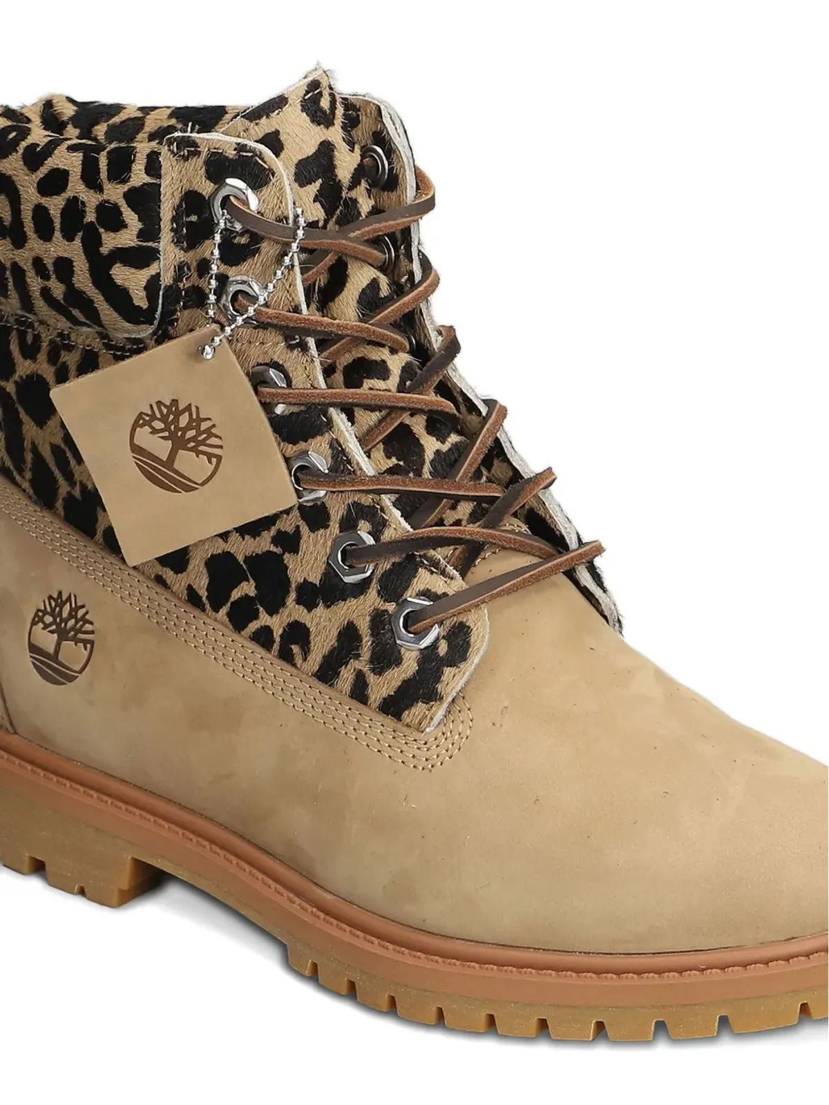Timberland プレミアム レオパードプリント ブーツ - 画像4