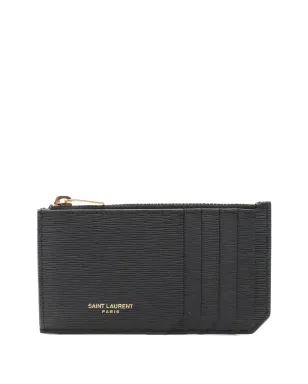 Saint Laurent Pre-Owned ジップレザーウォレット - サムネイル1