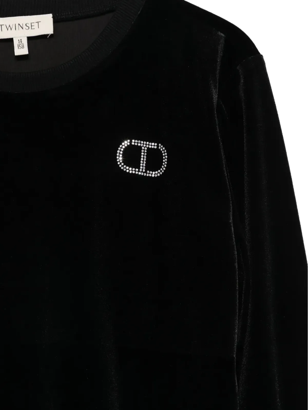 TWINSET Kids ロゴ入りスウェットシャツ - 画像3