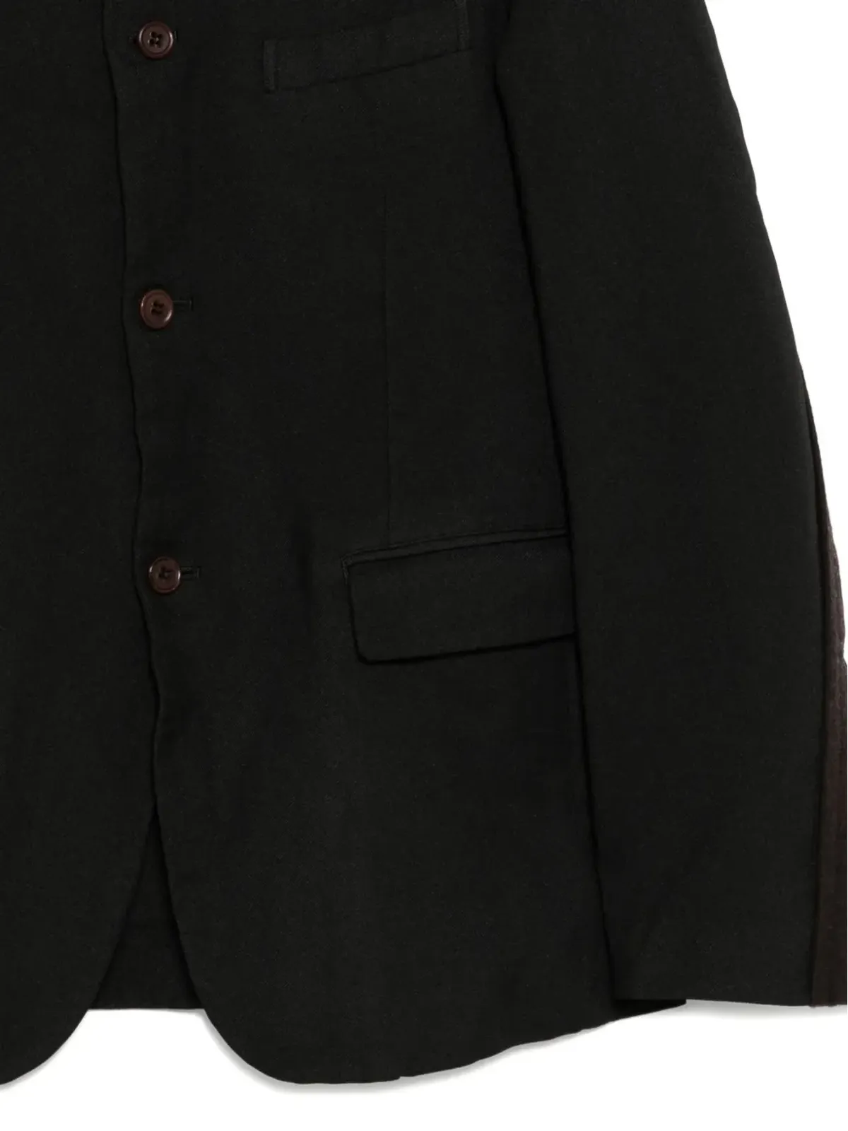 Black Comme Des Garçons シングルブレストジャケット - 画像3