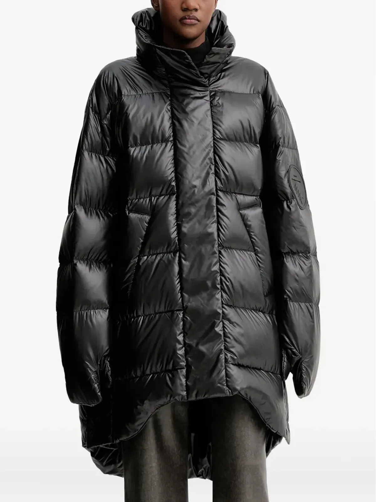 MMC STUDIO Kare puffer coat - Black - 画像1