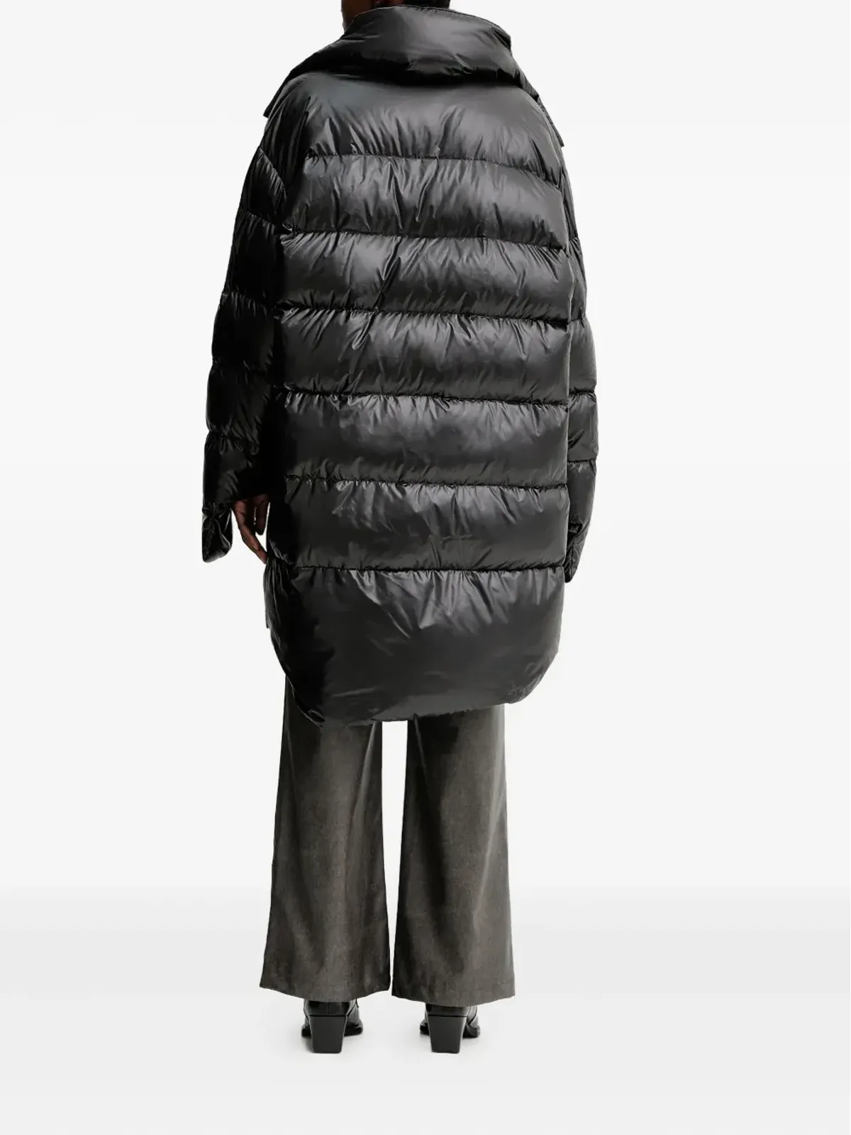 MMC STUDIO Kare puffer coat - Black - 画像3