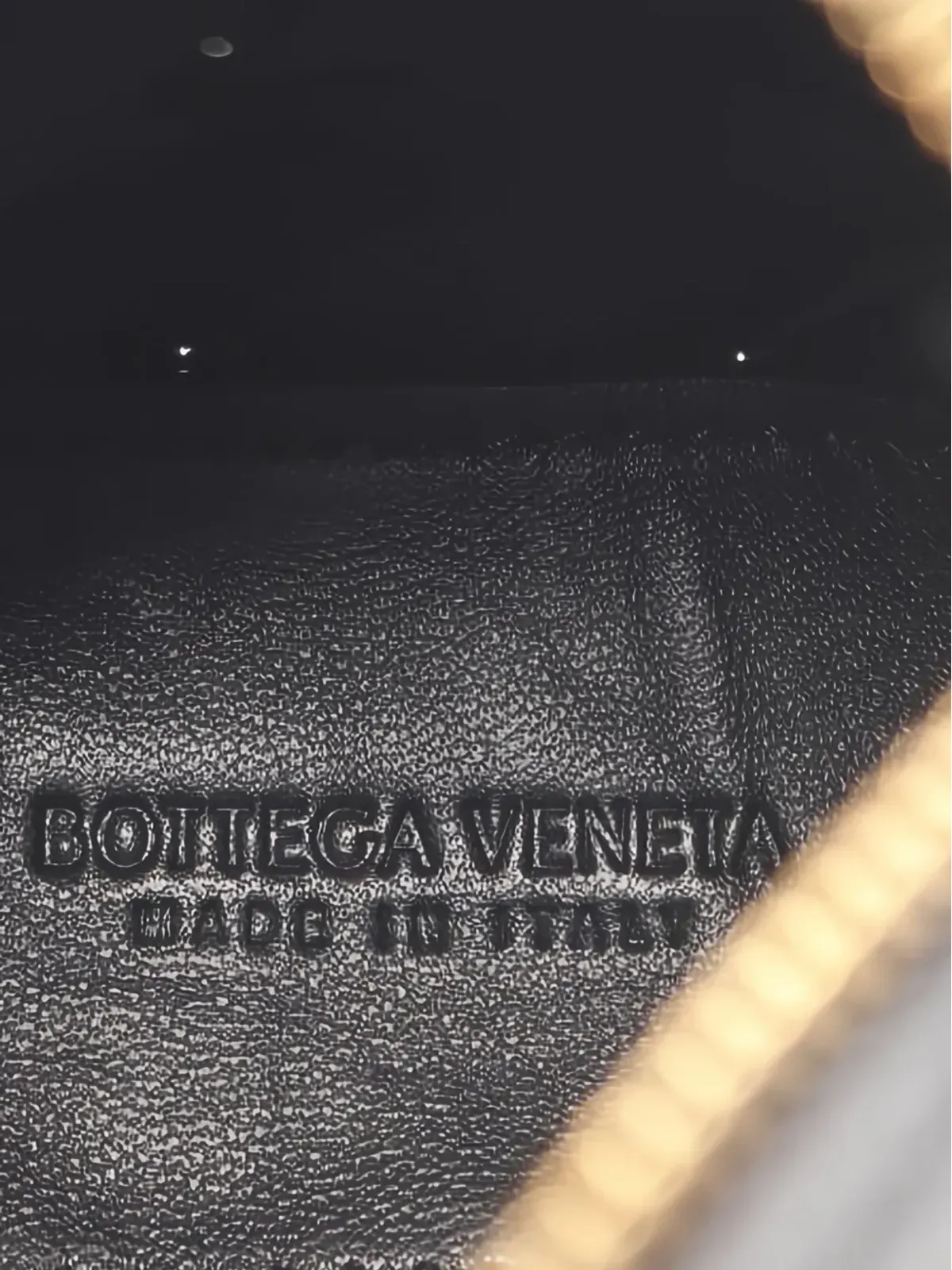 Bottega Veneta ビンテージ 2020s ミクロイントレッチアート ショルダーバッグ - ブラック - 画像3