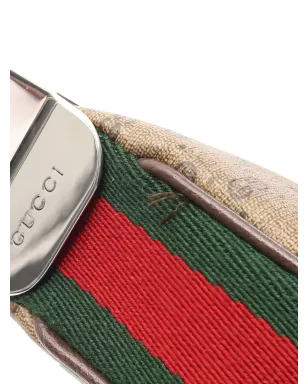 Gucci ビンテージ Micro GG Sherry Line handbag - Beige, Brown, multicolor - サムネイル5