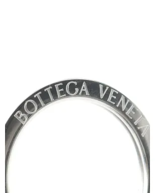 Bottega Veneta ビンテージ レザー キーホルダー ブラック - サムネイル3