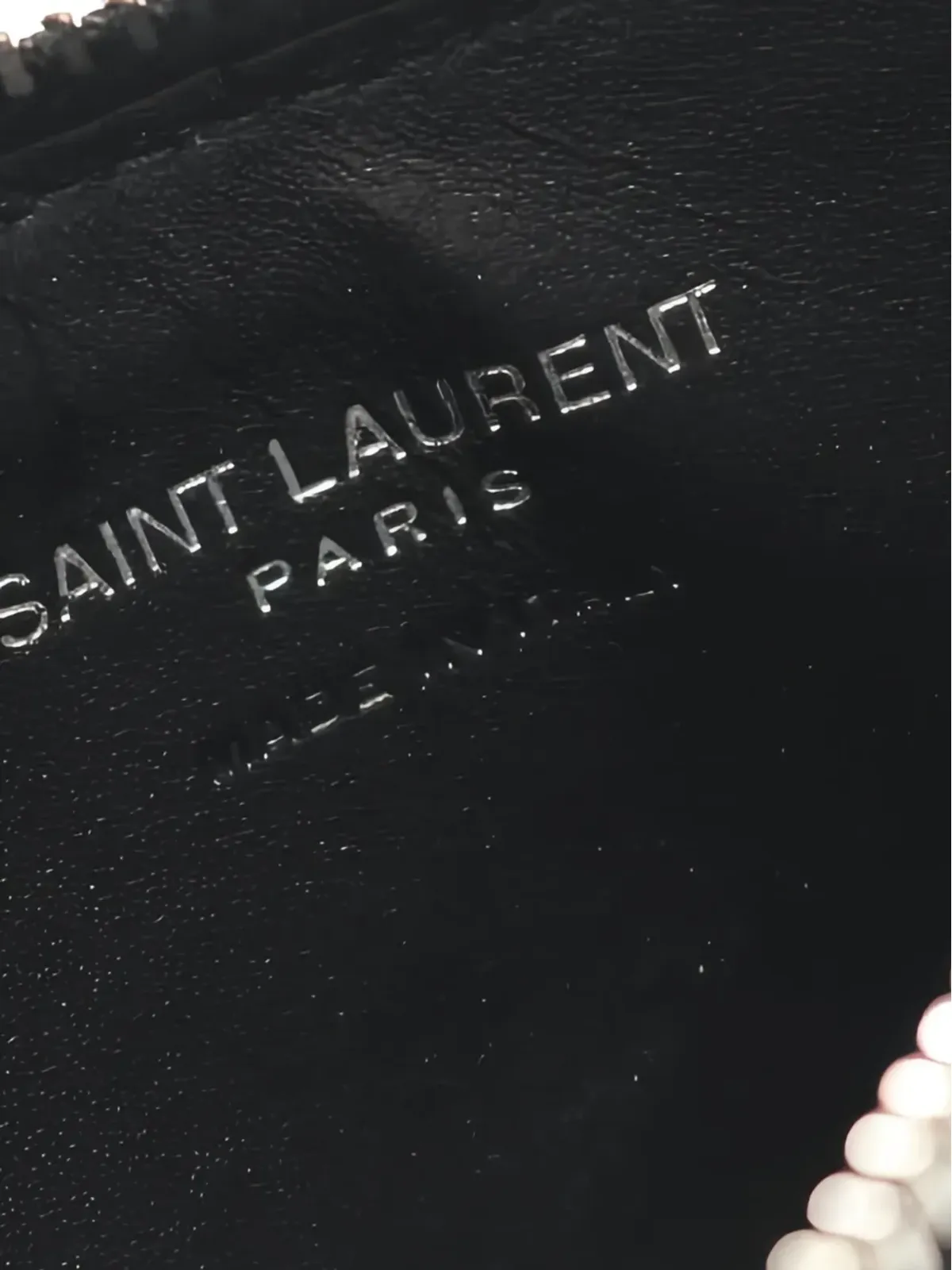 Saint Laurent Pre-Owned モノグラムレザー コインパース - 画像4