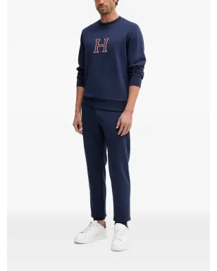 Hackett 刺繍ロゴ トラックパンツ - Blue - サムネイル2
