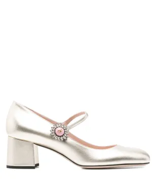 Valentino Garavani クリスタル装飾ヒールパンプス - サムネイル1