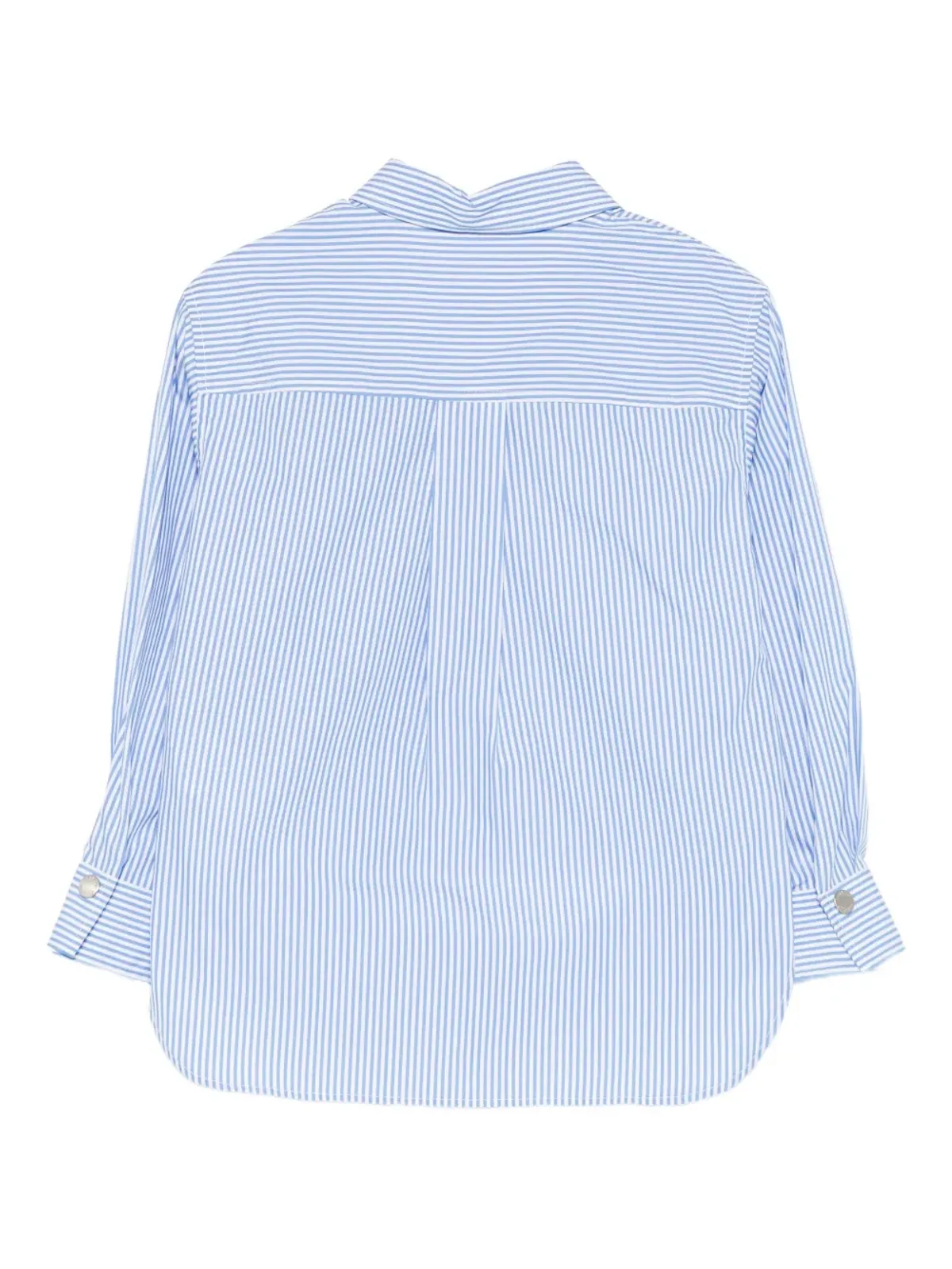 Pinko Kids ロゴプリントストライプシャツ - 画像2