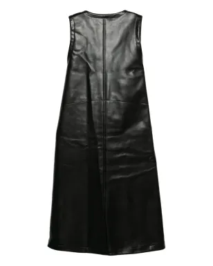 Black Comme Des Garçons belted dress - サムネイル2