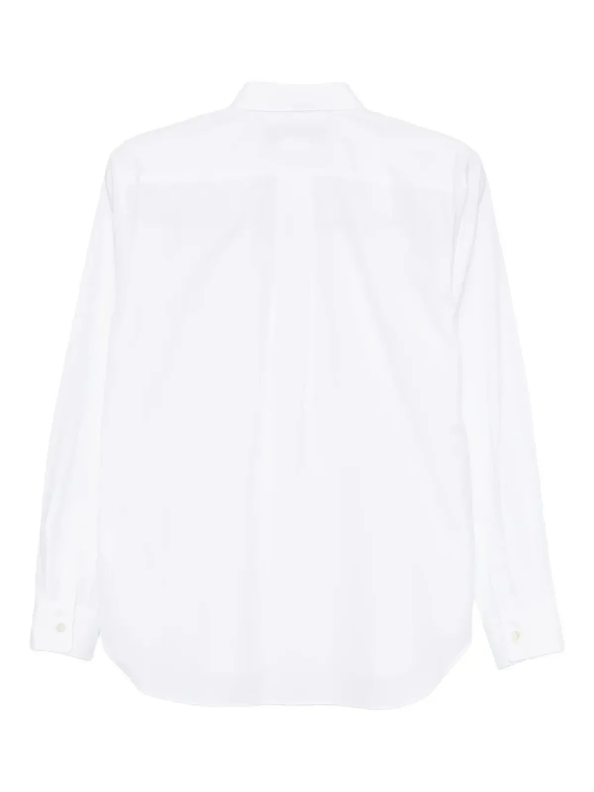 Black Comme Des Garçons ラッフルシャツ - ホワイト - 画像2