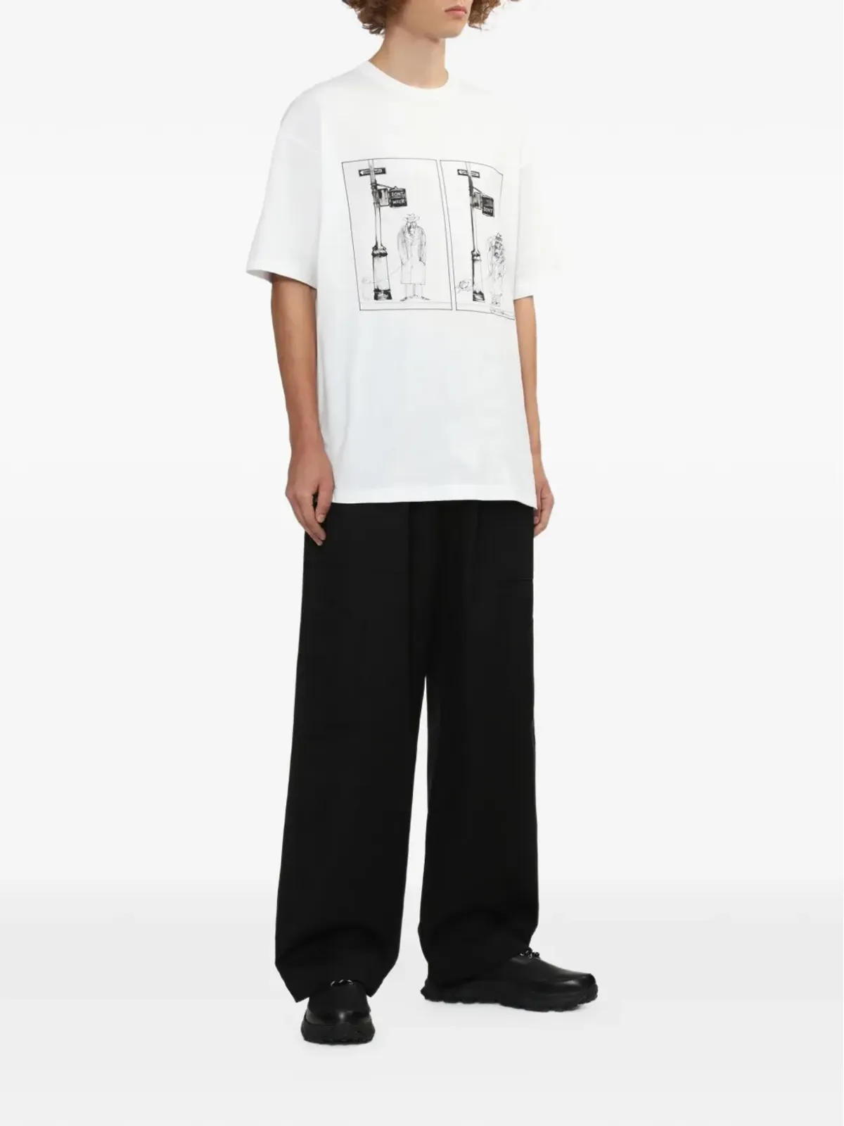 Comme des Garçons Homme グラフィックTシャツ - 画像2