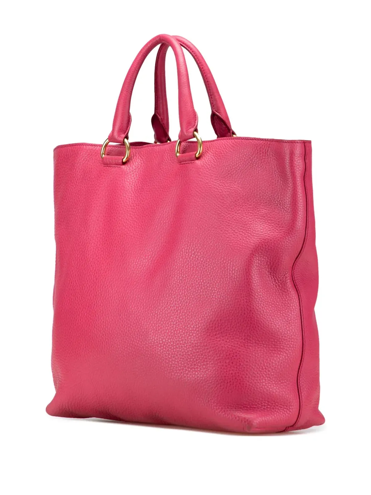 Prada Pre-Owned オープン・コンバーチブル トート サッチェル - ピンク - 画像3