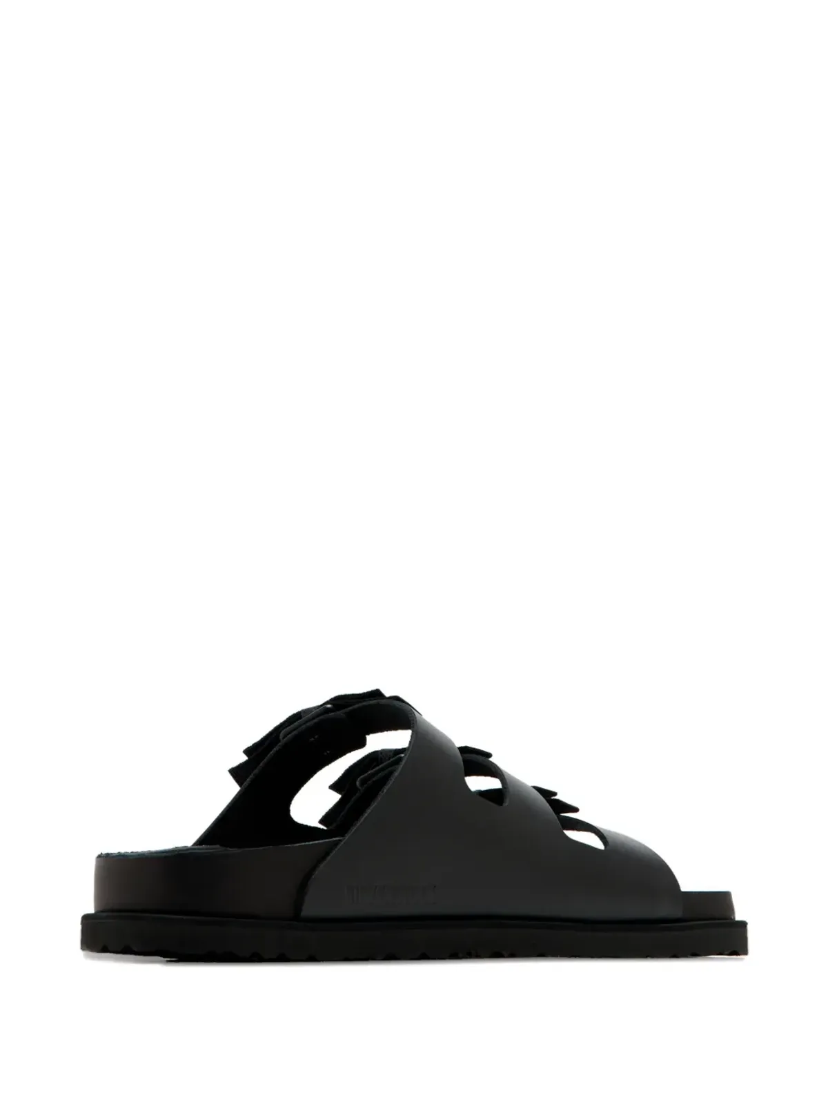Birkenstock トリプルストラップレザーサンダル - 画像4