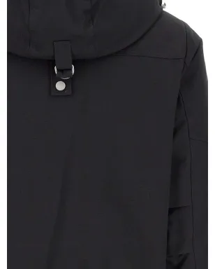 Moose Knuckles Debbie detachable-hood bomber jacket - Black - サムネイル5