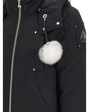 Moose Knuckles Debbie detachable-hood bomber jacket - Black - サムネイル4