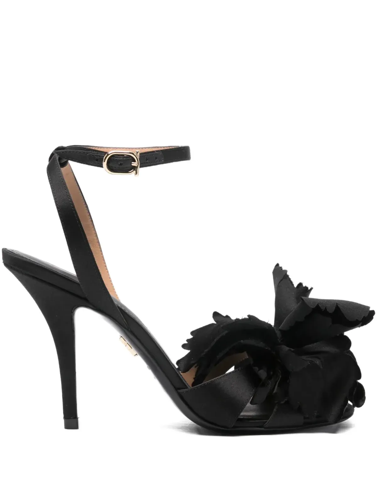 Ferragamo Ghillyヒールサンダル ブラック - 画像1