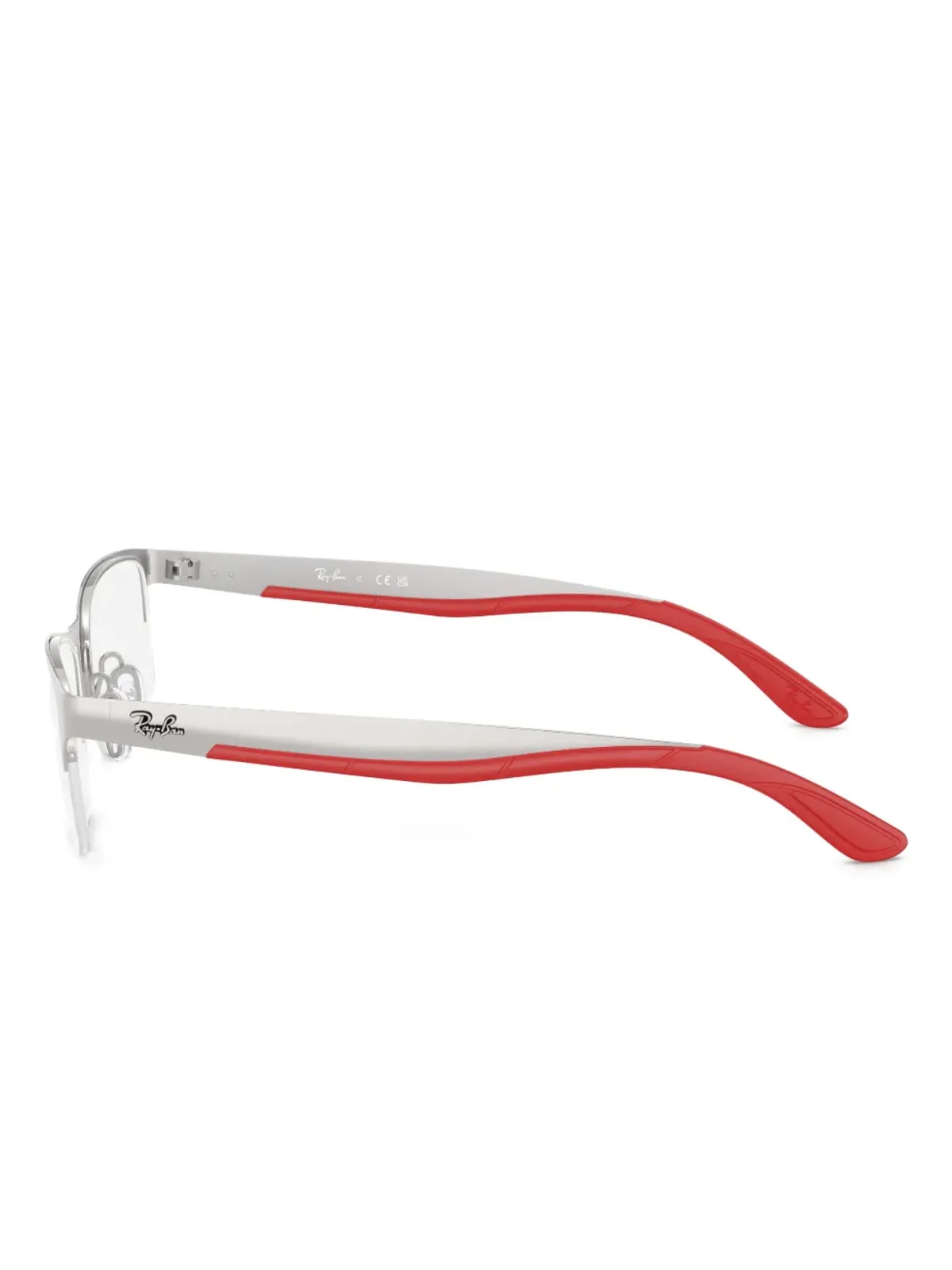 Ray-Ban 矩形メガネ RB7551 - 画像3