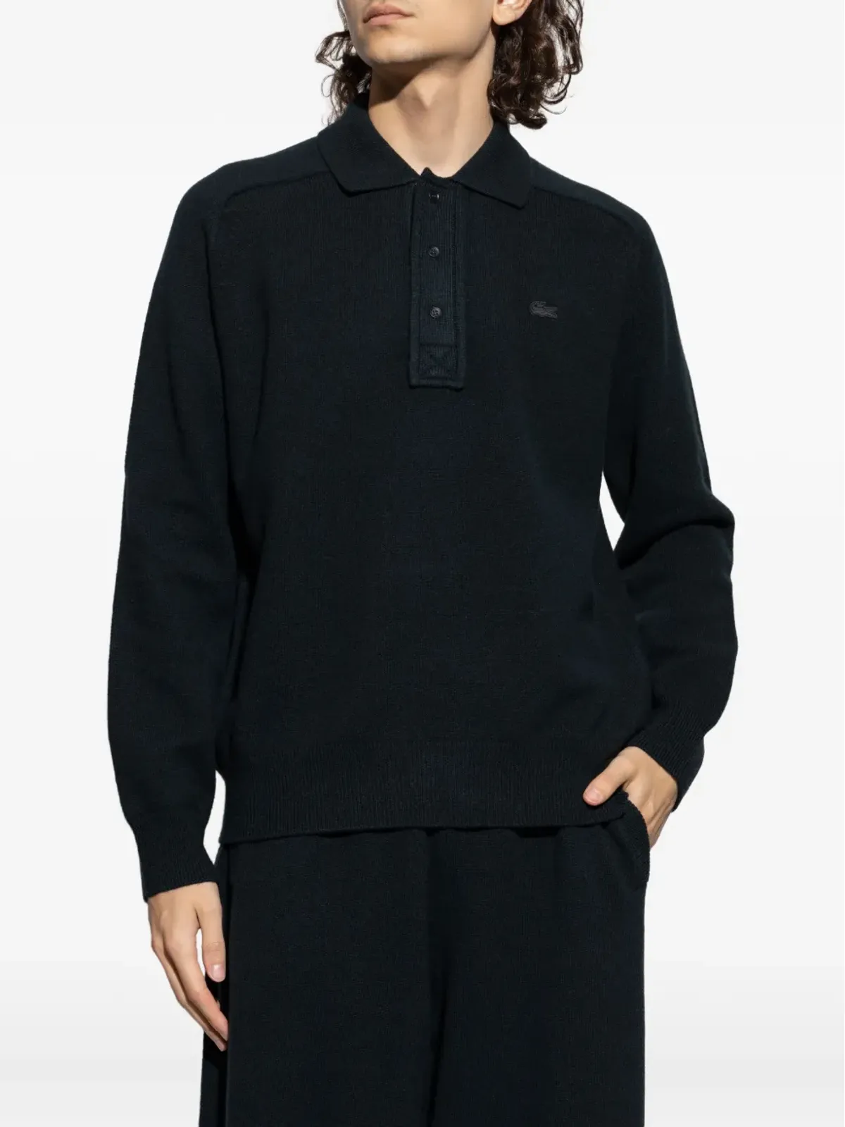 Lacoste ボタン付きポロシャツ - 画像3
