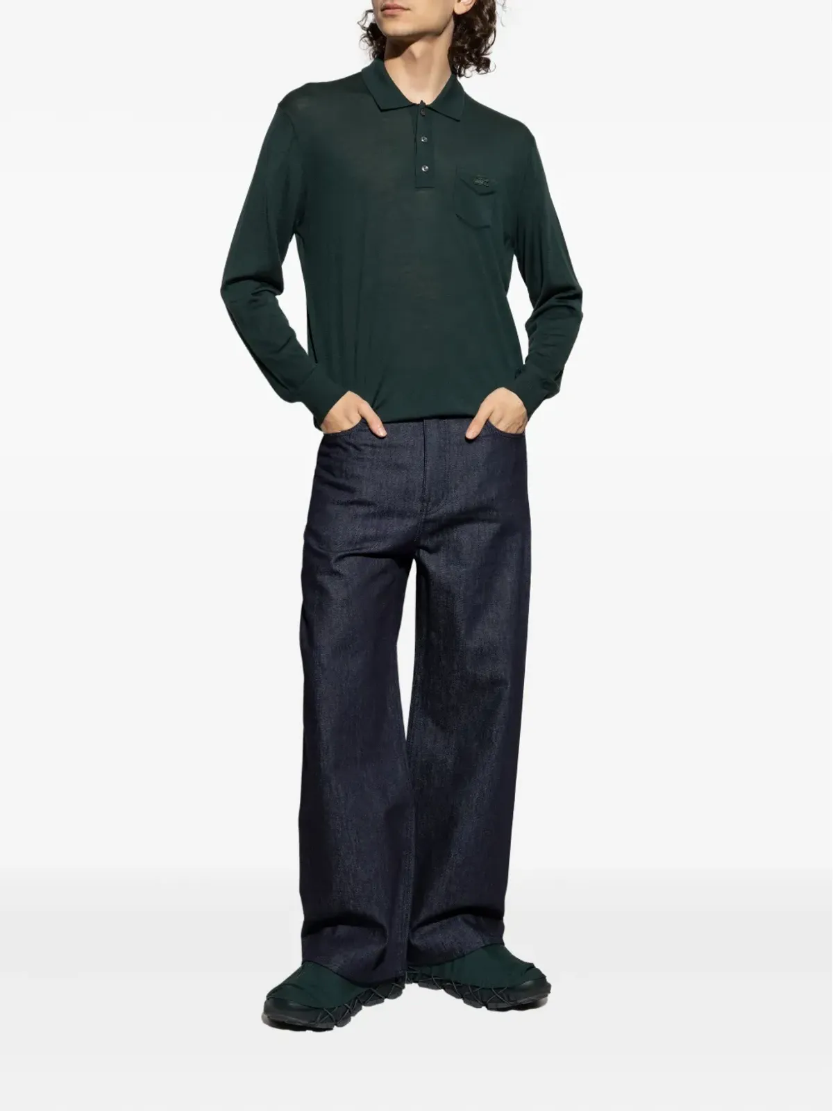 Lacoste 5ポケットデニムジーンズ - 画像2