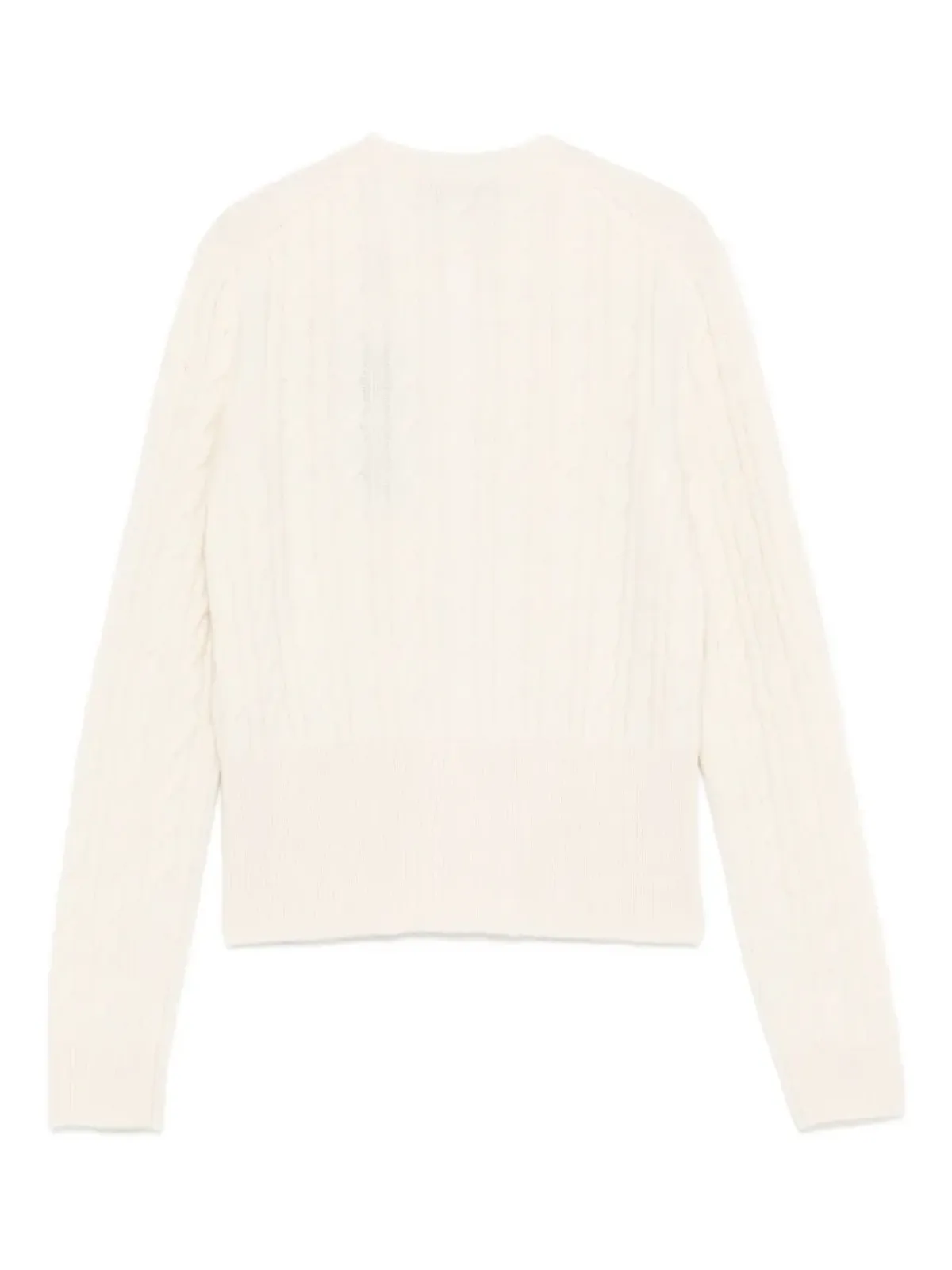 Lacoste ケーブルニットカーディガン - Neutrals - 画像2