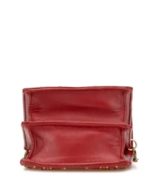 Christian Dior Pre-Owned スタッズ付きラムスキンの縦型ディオラマ・クロスボディバッグ - サムネイル4
