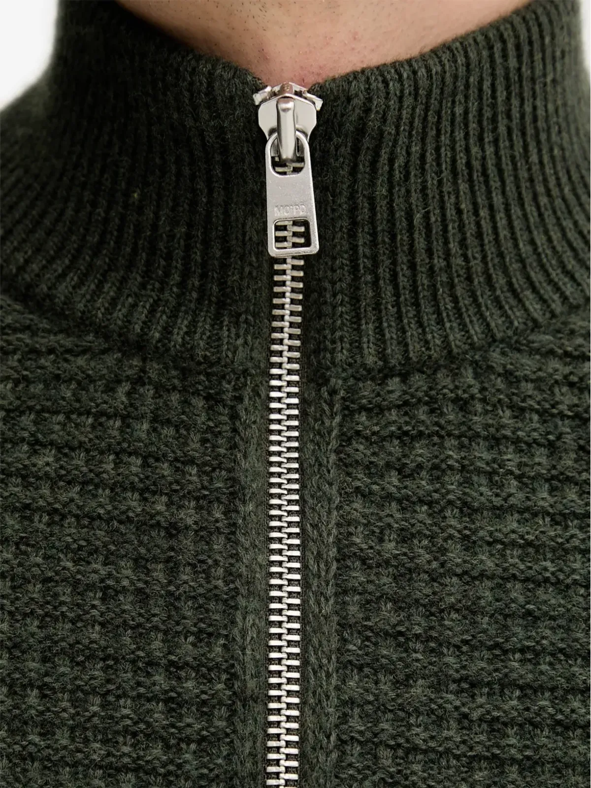 Marc O'Polo ジップ付きテクスチャードセーター - 画像5