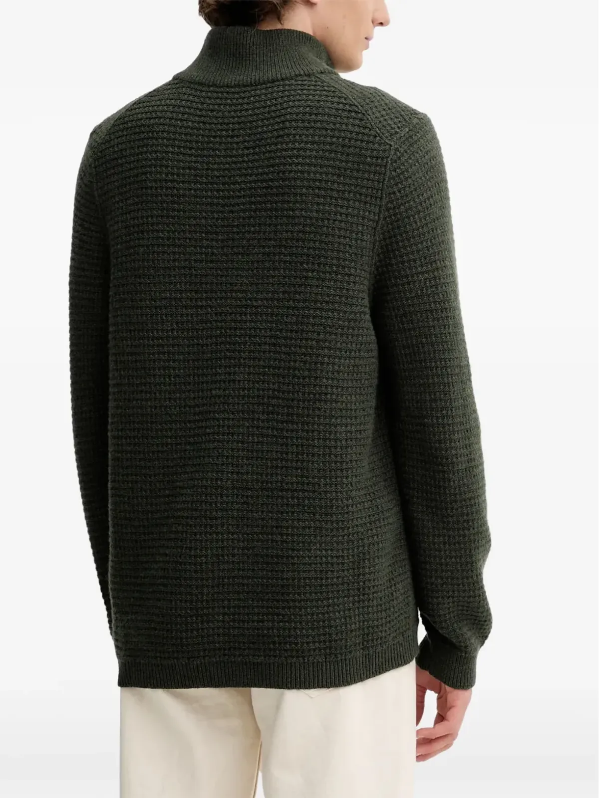 Marc O'Polo ジップ付きテクスチャードセーター - 画像3