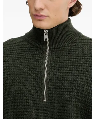 Marc O'Polo ジップ付きテクスチャードセーター - サムネイル4