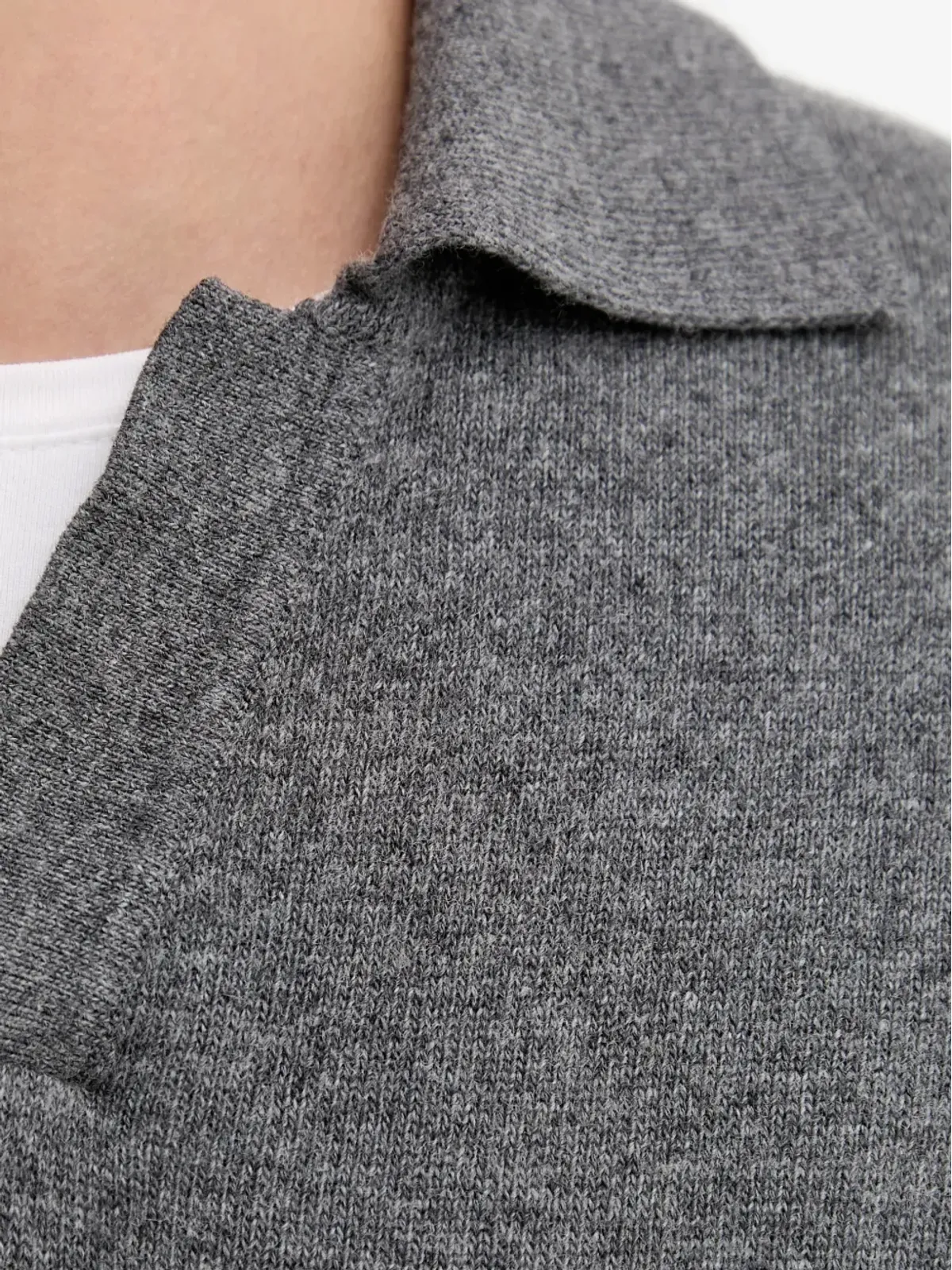Marc O'Polo 長袖ポロカラーセーター - 画像5