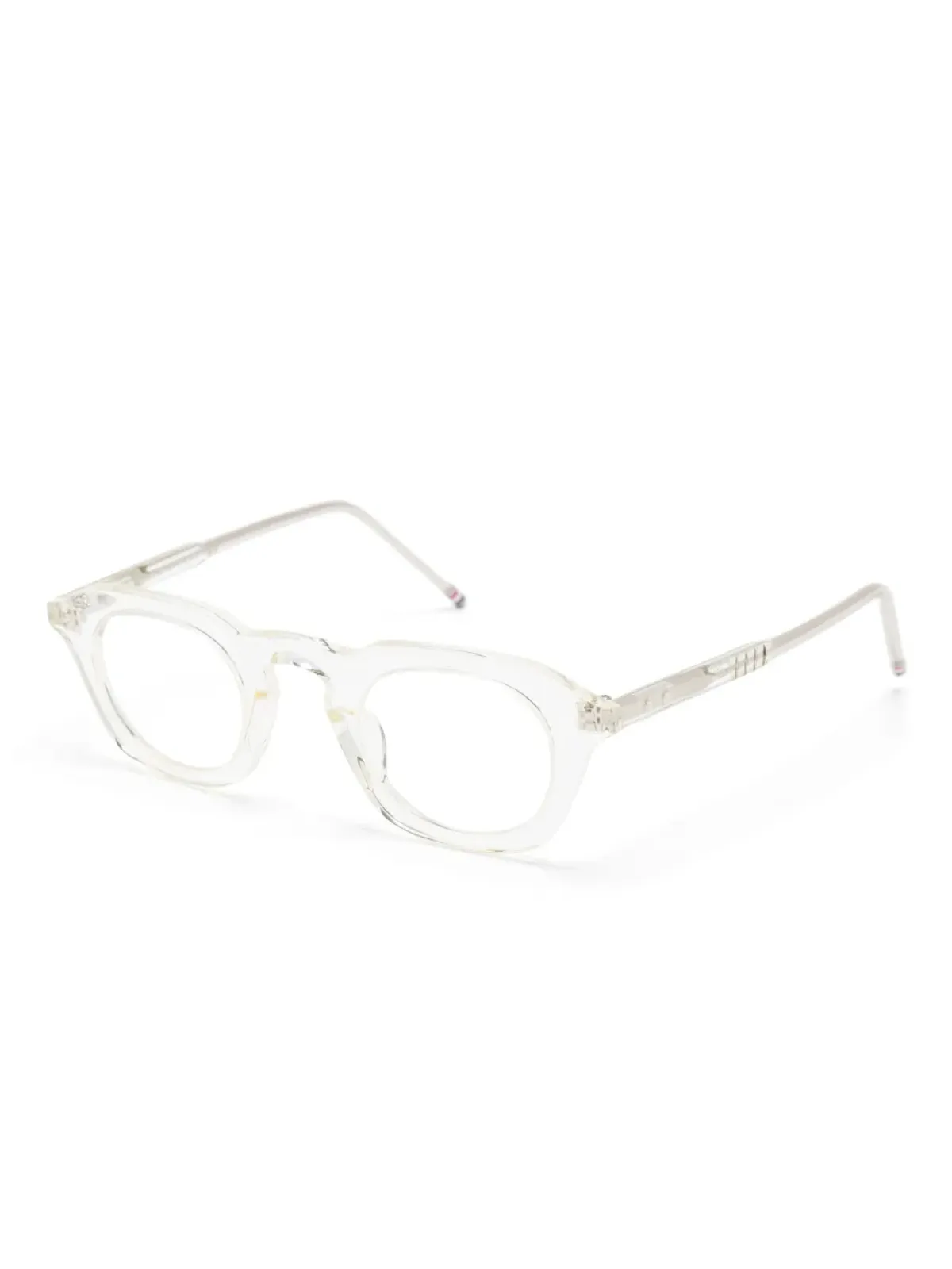 Thom Browne Eyewear 透明フレーム眼鏡 - 画像2