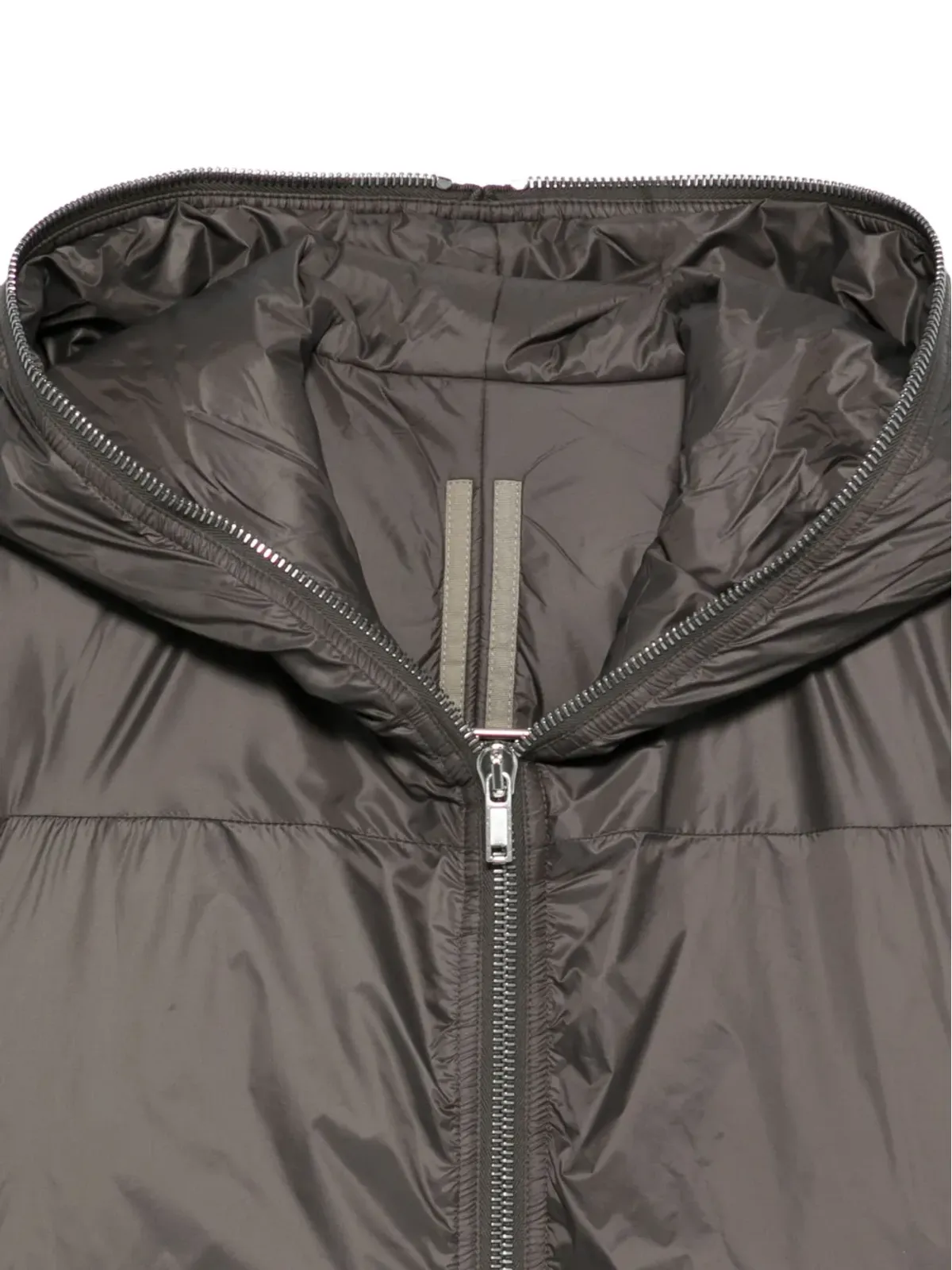 Rick Owens DRKSHDW ジップアップフード付きジャケット - グレー - 画像3