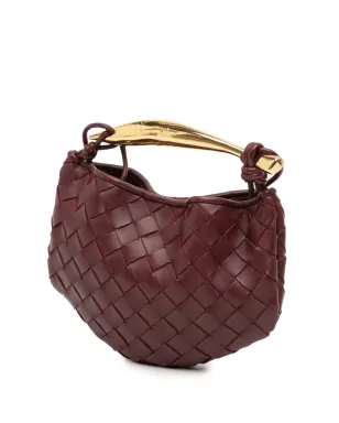 Bottega Veneta Pre-Owned ベビーラムスキン イントレッチャート サーディン サッチェル - レッド - サムネイル3