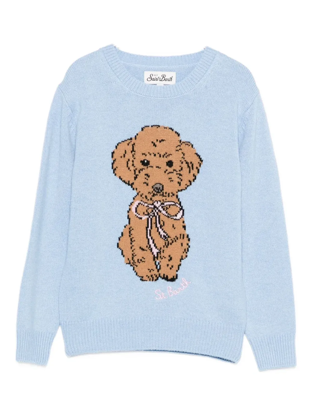 MC2 Saint Barth Kids 犬モチーフセーター - 画像1