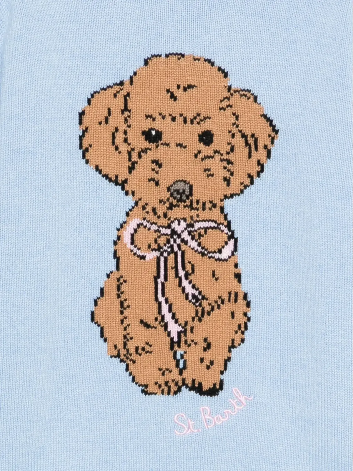 MC2 Saint Barth Kids 犬モチーフセーター - 画像3