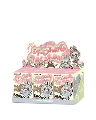 Pop Mart Labubu THE MONSTERS エキサイティング・マカロンシリーズ - ビニール製 フェイスペンダント ブラインドボックス - サムネイル3