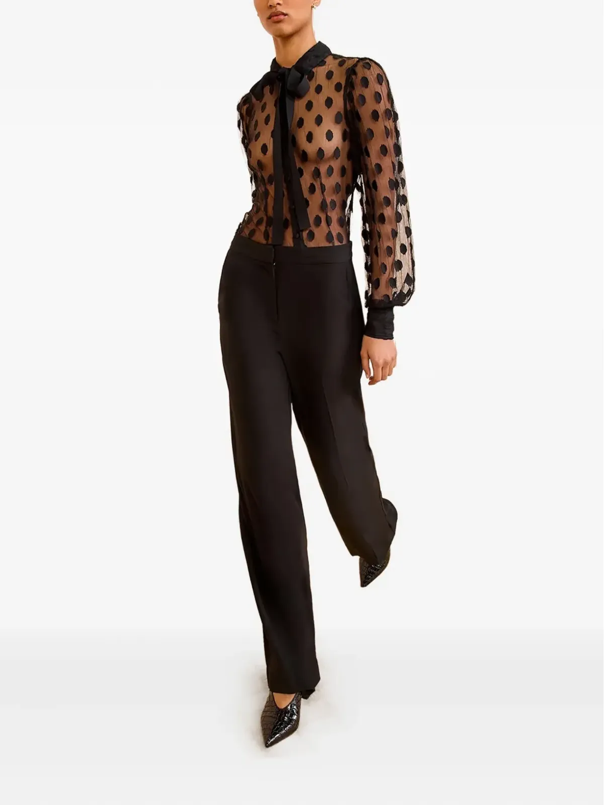 Ulla Johnson Ollie high-rise trousers - Black - 画像2