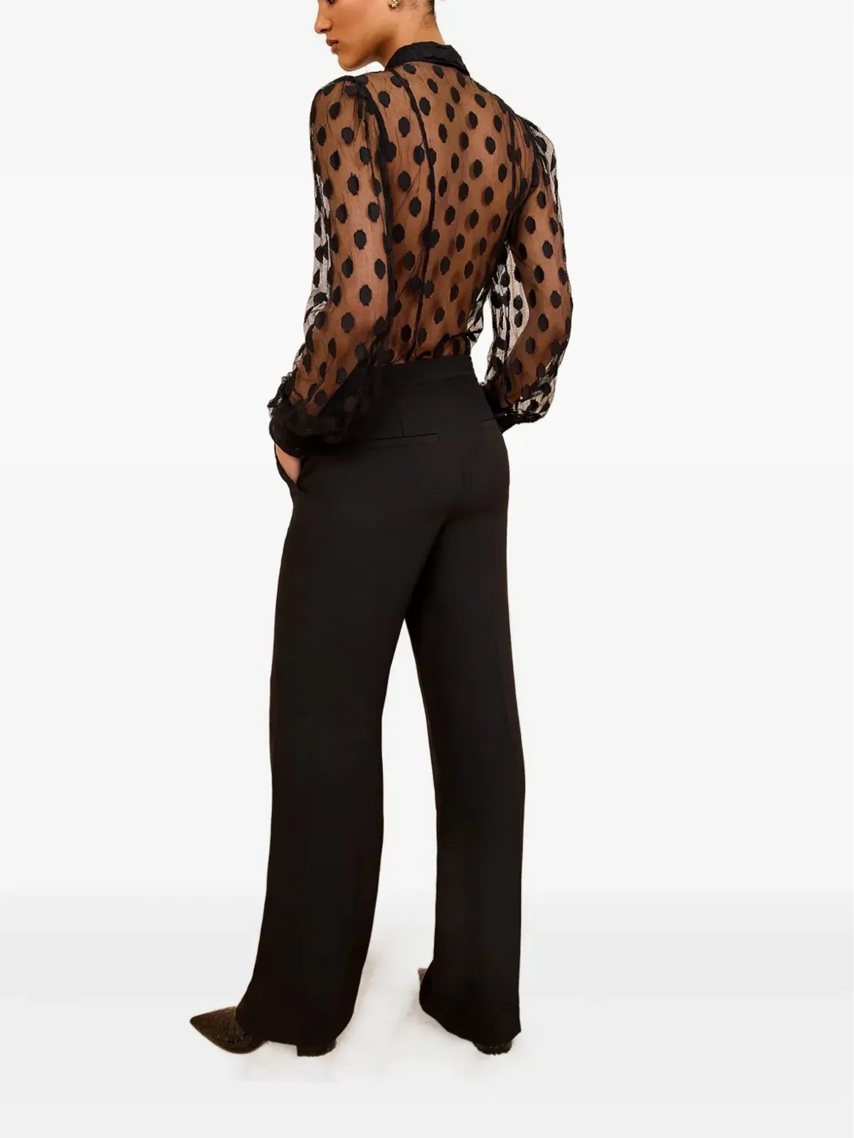 Ulla Johnson Ollie high-rise trousers - Black - 画像3
