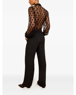Ulla Johnson Ollie high-rise trousers - Black - サムネイル3