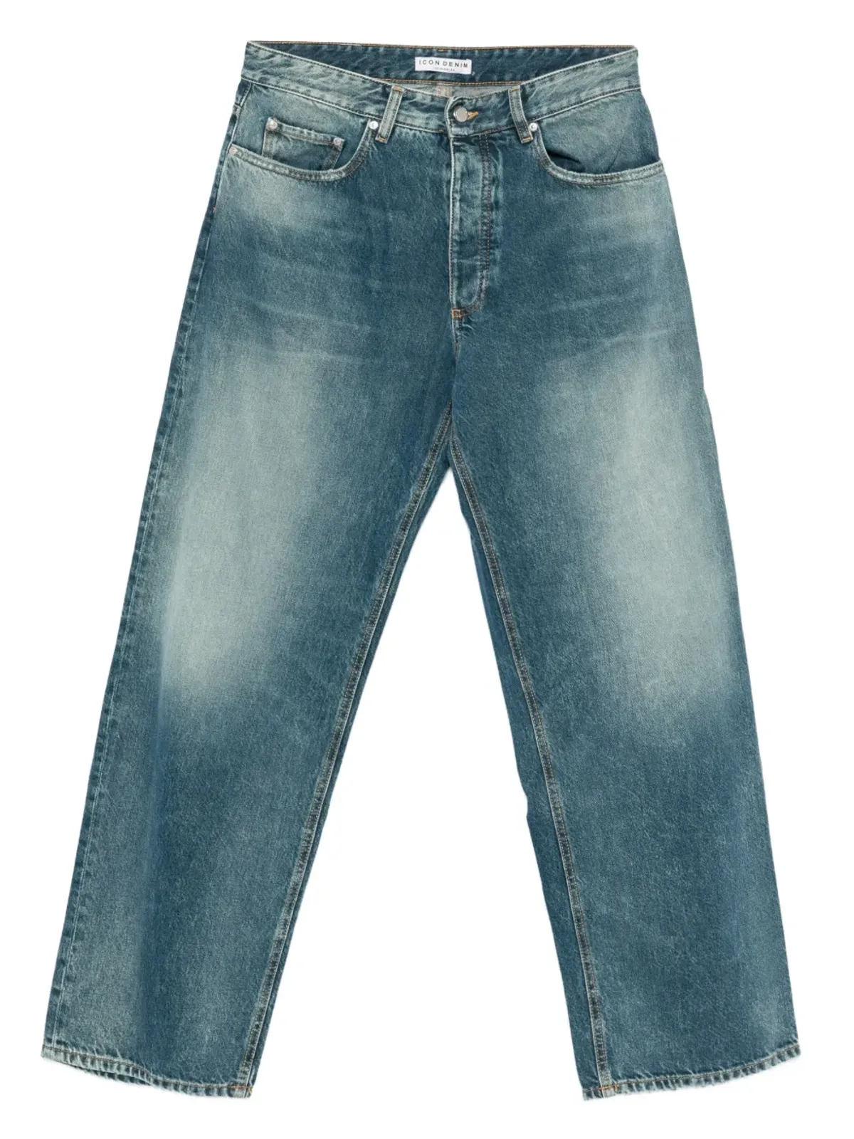 ICON DENIM ストレートレッグジーンズ - ブルー - 画像1
