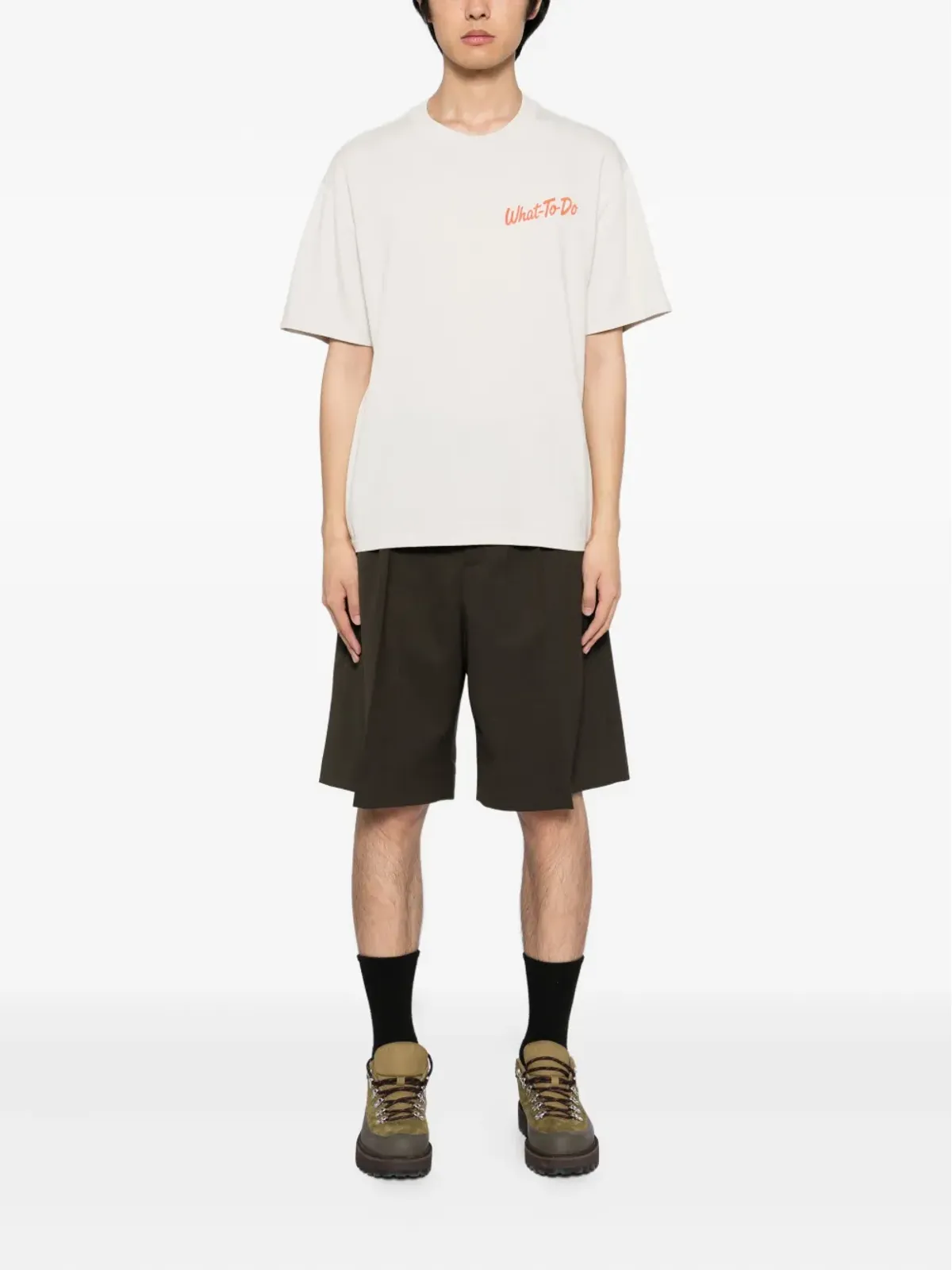 Melt スローガンプリントTシャツ - 画像2
