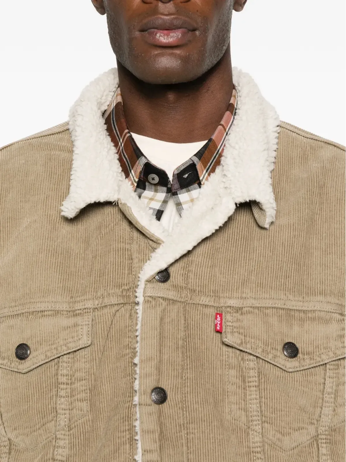 Levi's コーデュロイジャケット - ニュートラルカラー - 画像5